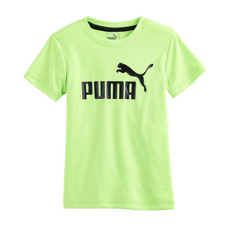 Boys 4-7 Puma Performance Tee, Size: 6, Green Oth