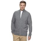 Big & Tall Croft & Barrow&reg; True Comfort Classic-fit Stretch Sweater, Men's, Size: L Tall, Black