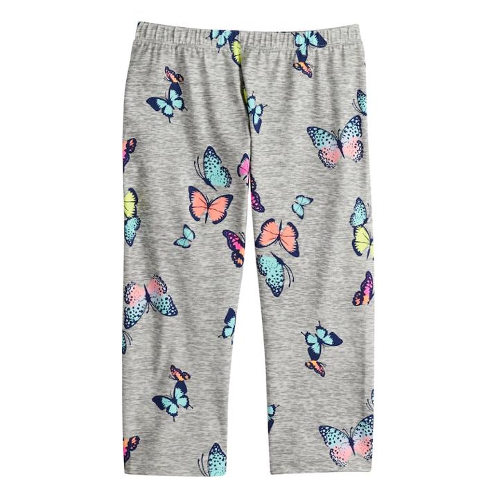 Girls 7-16 So&reg; Core Capri Leggings, Size: 14, Light Grey