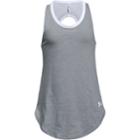 Girls 7-16 Under Armour Finale Solid Tank Top, Size: Xl, Med Grey