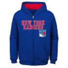 Boys 8-20 New York Rangers Stated Hoodie, Size: M 10-12, Blue