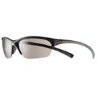 Men's Nike Skylon Exp 2 Semirimless Wrap Sunglasses, Black