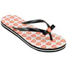 Women's Oregon State Beavers Bow Flip-flops, Size: Xl, Black