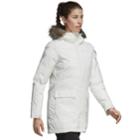 Women's Adidas Outdoor Xploric Midweight Hooded Parka, Size: Small, White