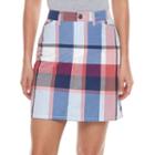 Women's Croft & Barrow&reg; Essential Twill Skort, Size: 12, Dark Blue