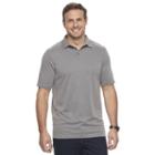 Big & Tall Croft & Barrow&reg; Classic-fit Slubbed Outdoor Performance Polo, Men's, Size: Xl Tall, Grey