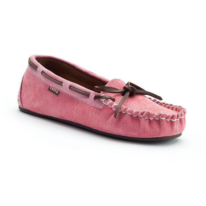 Lamo Women's Sabrina Moccasin Slippers, Girl's, Size: 9, Pink