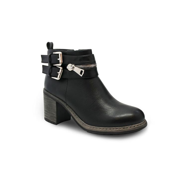 Olivia Miller Baxter Women's Chunky Heel Ankle Boots, Girl's, Size: 8, Black