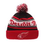 Adult Zephyr Detroit Red Wings Finish Line Beanie, Multicolor