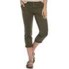 Women's Sonoma Goods For Life&trade; Cuffed Twill Capris, Size: 8, Green