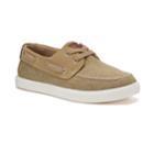 Sonoma Goods For Life&trade; Boys' Boat Shoes, Size: 12, Beig/green (beig/khaki)