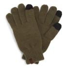 Women's Keds Knit Tech Gloves, Med Brown
