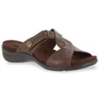 Easy Street Spark Women's Comfort Sandals, Size: 7 N, Dark Brown