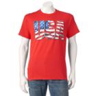 Men's Proud Usa Tee, Size: Large, Red