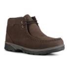 Lugz Zeo Moc Mid Men's Water Resistant Work Boots, Size: 10.5 D, Dark Brown