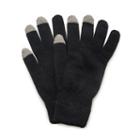 Quietwear Knit Texting Gloves - Men, Black