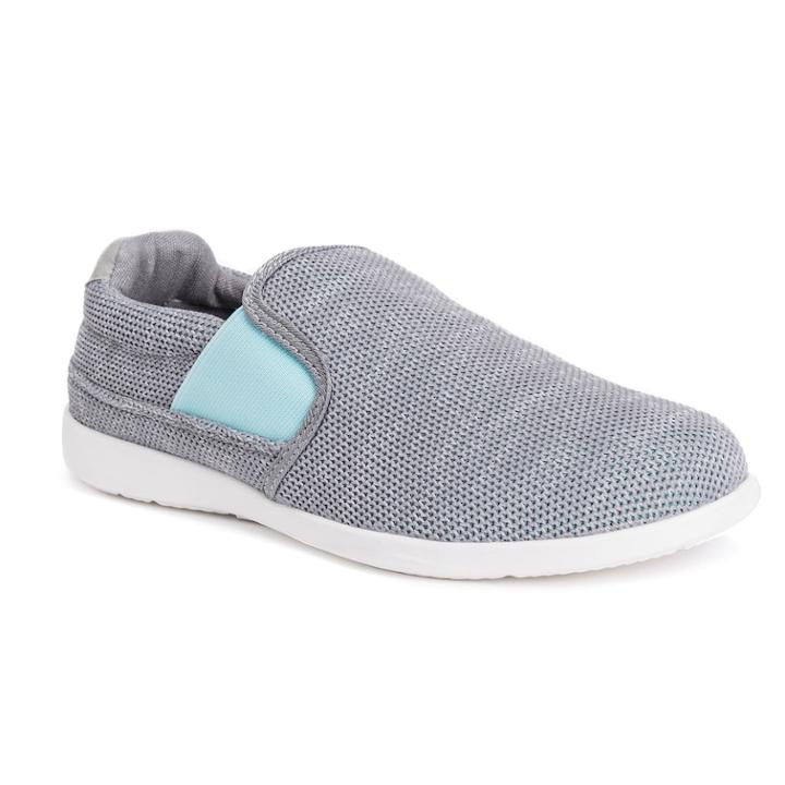 Muk Luks Midge Women's Low-top Shoes, Size: 6, Grey