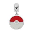 Pokemon Sterling Silver Poke Ball Charm, Women's, Multicolor