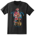 Big & Tall Captain Morgan Barrel Tee, Men's, Size: Xl Tall, Black
