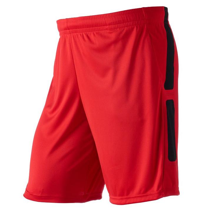 Big & Tall Tek Gear&reg; Laser Cut Basketball Shorts, Men's, Size: 4xb, Med Red