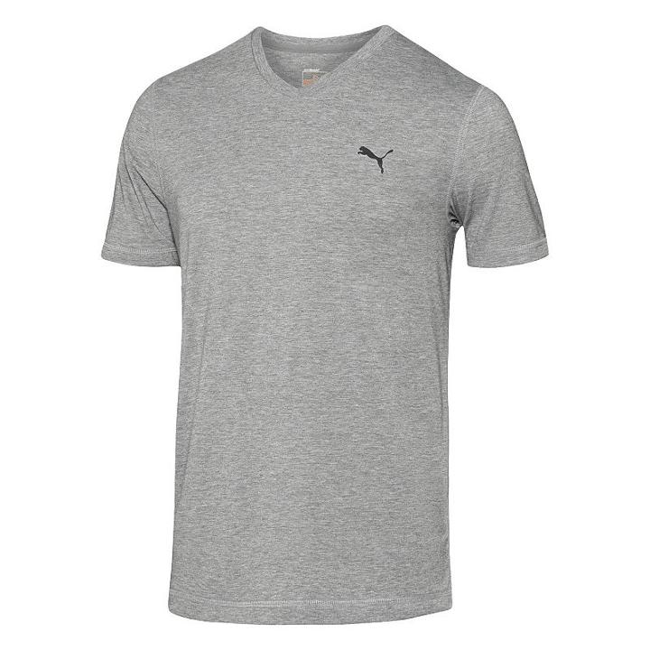 Men's Puma Essential Performance Tee, Size: Large, Grey Other