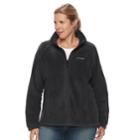 Plus Size Columbia Three Lakes Fleece Jacket, Women's, Size: 2xl, Grey (charcoal)