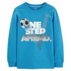 Boys 4-12 Carter's Soccer Graphic Tee, Size: 7, Med Blue