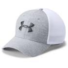 Men's Under Armour Threadborne Mesh Golf Hat, Size: Large, Red Overfl