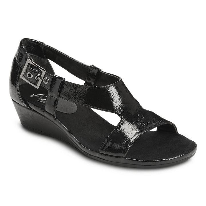 A2 By Aerosoles Crown Chewls Wedge Sandals - Women, Size: Medium (8.5), Purple
