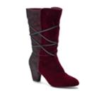 New York Transit Coming Hit Women's High Heel Boots, Size: Medium (11), Purple