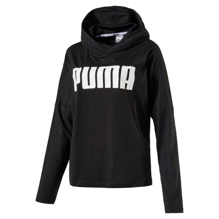 Women's Puma Urban Sports Light Hoodie, Size: Medium, Black