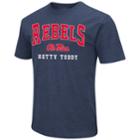 Men's Campus Heritage Ole Miss Rebels Graphic Tee, Size: Large, Blue (navy)
