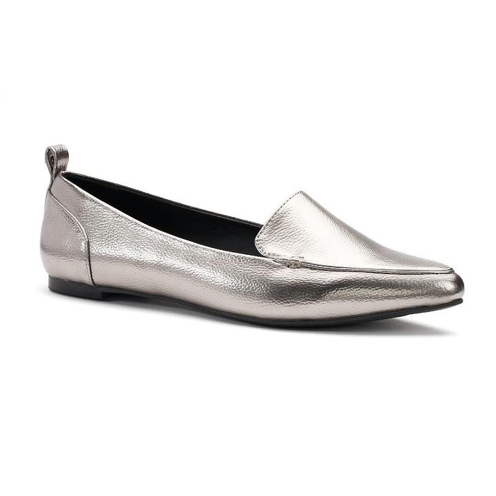 Apt. 9&reg; Delegate Women's Moc Toe Loafers, Size: 9.5, Grey Other