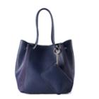 Lc Lauren Conrad Unlined Drawstring Tote With Pouch, Women's, Blue (navy)