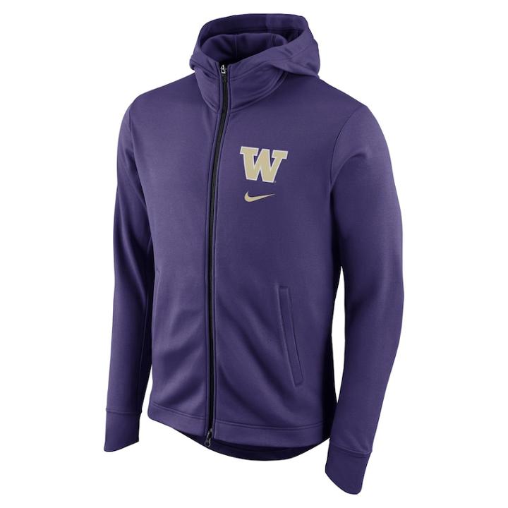 Men's Nike Washington Huskies Elite Fleece Hoodie, Size: Xl, White