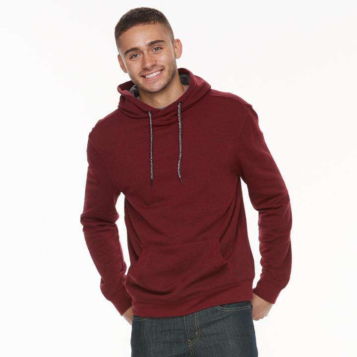 Men's Urban Pipeline&reg; Ultimate Fleece Pull-over, Size: Xxl, Red
