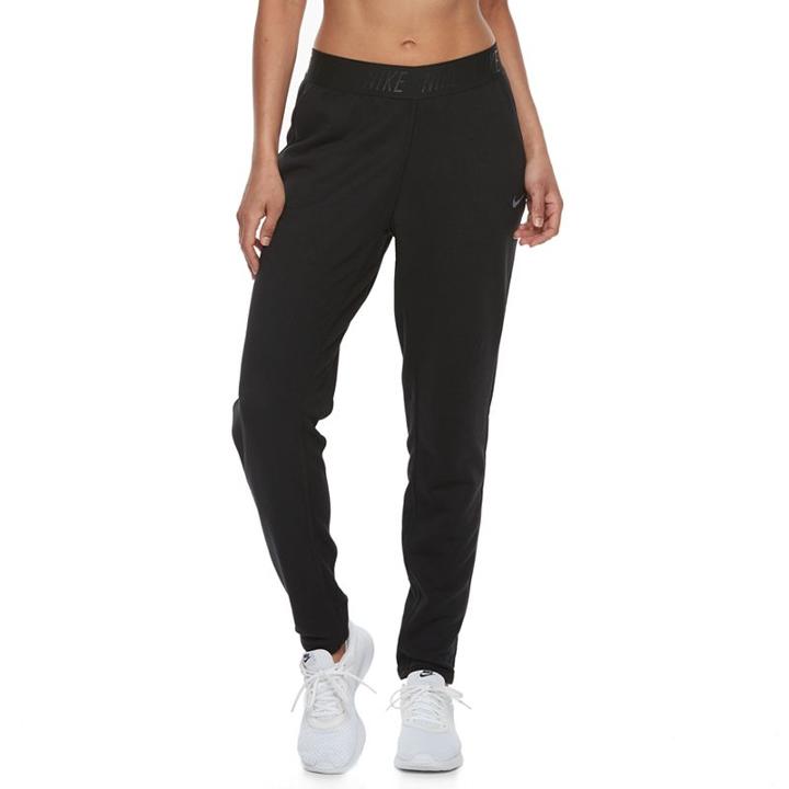 Women's Nike Dry Training Tapered Pants, Size: Xl, Grey (charcoal)