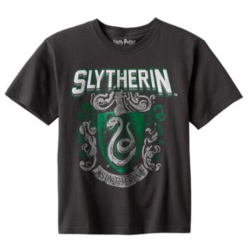 Boys 8-20 Harry Potter Slytherin Tee, Size: M(10-12), Grey (charcoal)