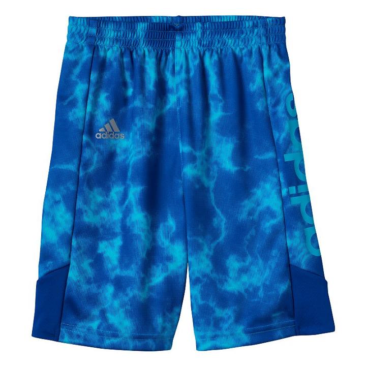 Boys 4-7x Adidas Climacool Lightening Print Athletic Shorts, Boy's, Size: 5, Blue (navy)