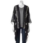 Sonoma Goods For Life&trade; Embroidered Floral Kimono, Women's, Oxford