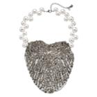 Simply Vera Vera Wang 10th Anniversary Mesh Statement Necklace, Women's, Multicolor