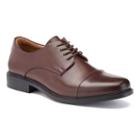 Croft & Barrow&reg; Men's Ortholite Cap-toe Dress Shoes, Size: Medium (7), Med Brown