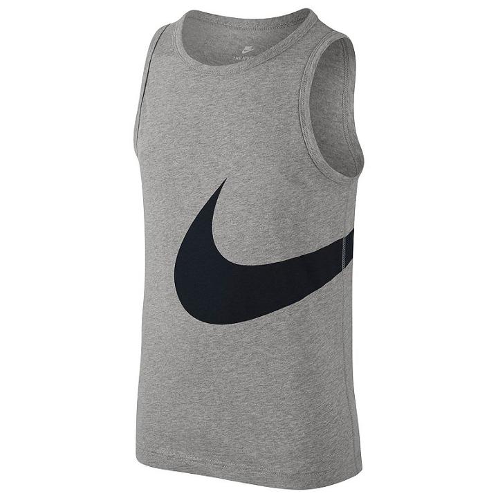Nike, Boys 8-20 Swoosh Tank, Boy's, Size: Large, Grey Other