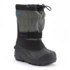 Columbia Powderbug Plus Ii Boys' Waterproof Winter Boots, Size: 8 T, Grey (charcoal)