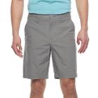 Men's Apt. 9&reg; Premier Flex Regular-fit Stretch Flat-front Shorts, Size: 36, Dark Grey