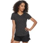 Women's Tek Gear&reg; Short Sleeve Tee, Size: L Tall, Black