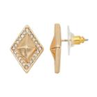 Jennifer Lopez Pyramid Halo Drop Earrings, Women's, Gold