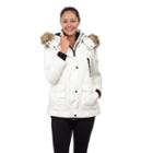Women's Fleet Street Expedition Hooded Jacket, Size: Medium, White