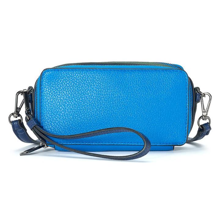 Reed Gallery Mini Crossbody Wallet, Women's, Blue Other