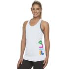 Women's Fila Sport&reg; Mesh Back Racerback Tank Top, Size: Large, White